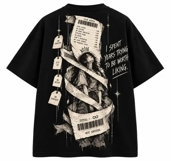 Worth_Liking_Oversized_Graphic_T-Shirt_for_Women_–_Black