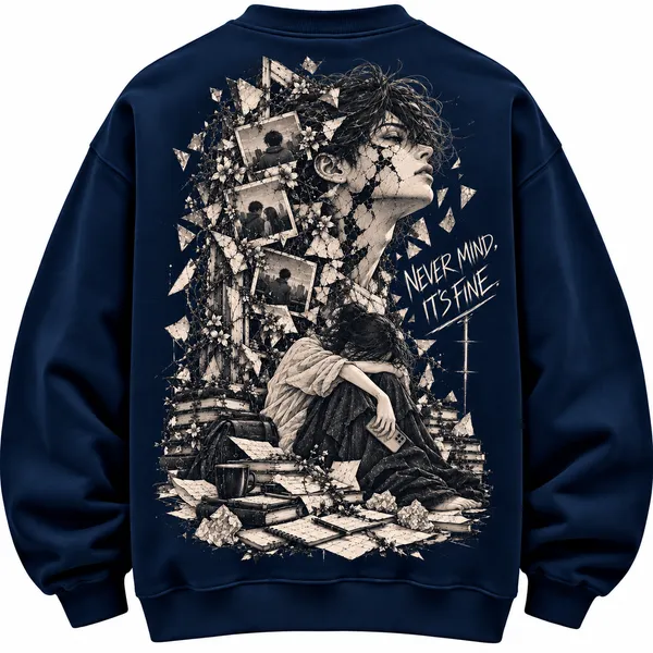 Navy_Cotton_Graphic_Crewneck_Sweatshirt_For_Women