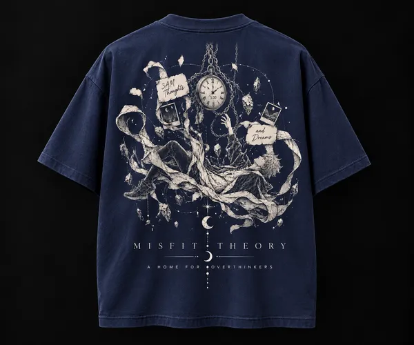 Navy_Cotton_Graphic_T-Shirt_For_Men
