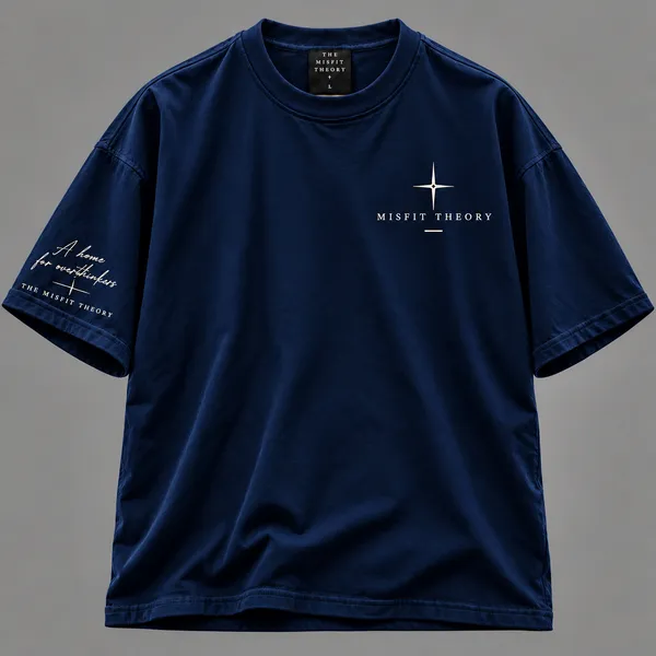 Navy_Cotton_Regular_Fit_T-Shirt_For_Unisex