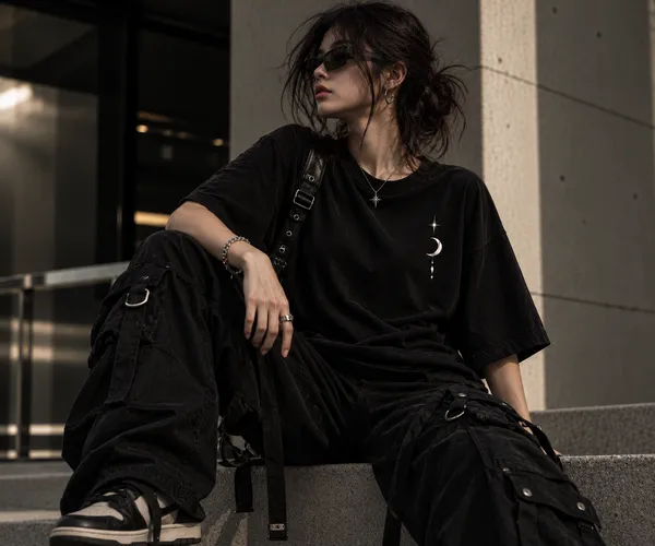 3AM_Spiral_Oversized_Graphic_T-Shirt_for_Women_–_Black