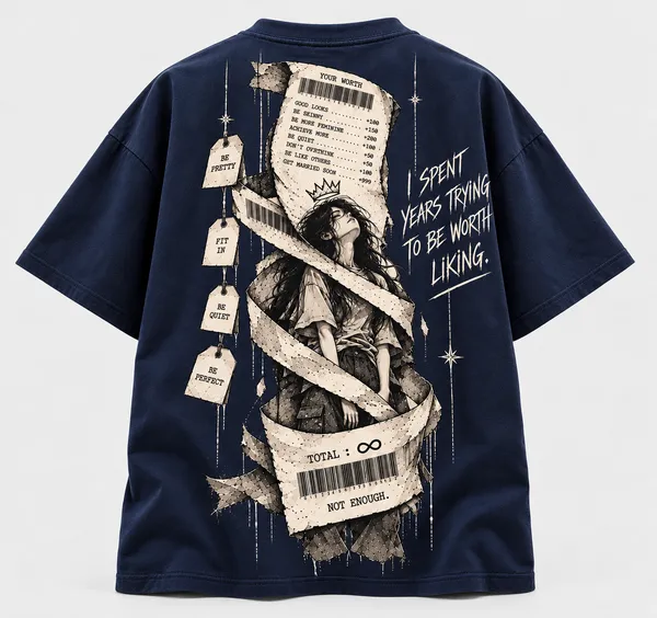 Navy_Cotton_Graphic_Print_T-Shirt_For_Women