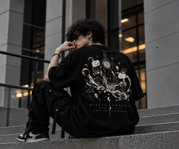3AM_Spiral_Oversized_Graphic_T-Shirt_For_Men_–_Black