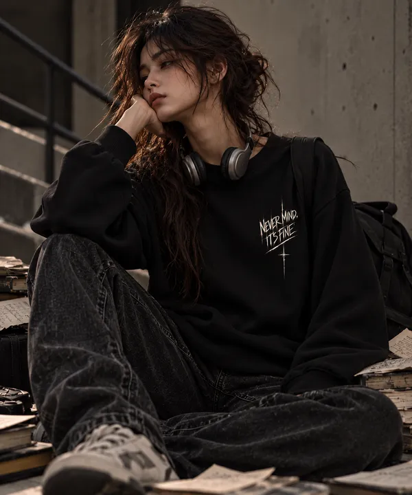 Porcelain_Mind_Regular_Fit_Graphic_Sweatshirt_for_Women_–_Black