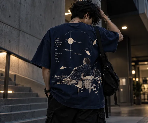 A_Little_Closer_Oversized_Graphic_T-Shirt_–_Navy_Blue