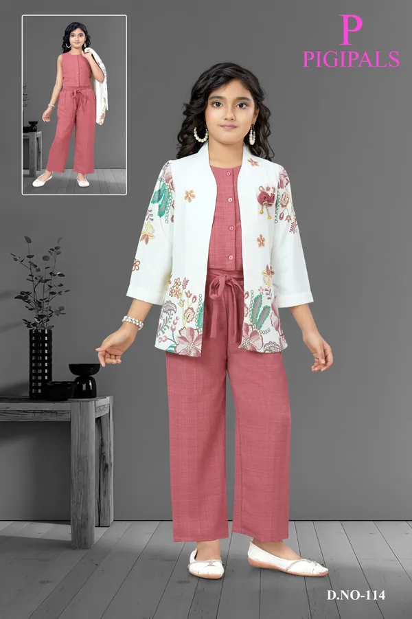 Rose_Georgette_Floral_Jumpsuit_And_Shrug_Set_For_Girls