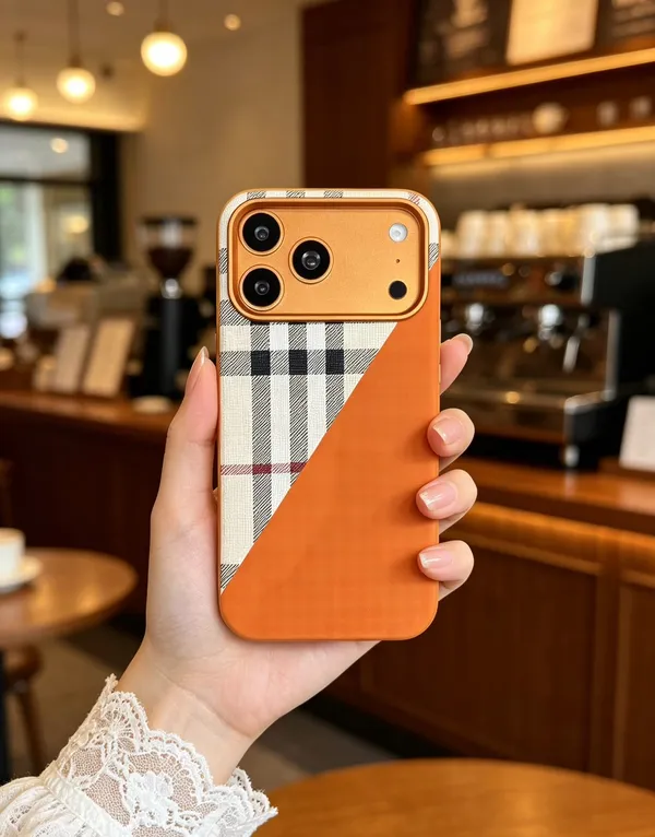 Premium_Designer_Patterned_Iphone_Back_Cover_Orange_Iphone_15