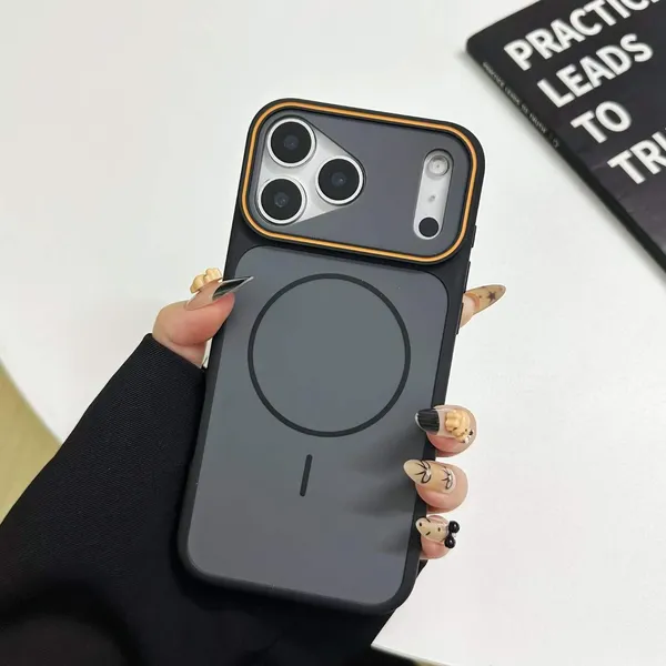 New_Design_Silicone_Magsafe_Case_For_Iphone_Gray_Iphone_16_Pro