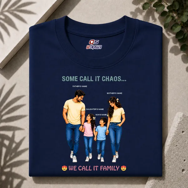 Customised__We_Call_It_Family_Father_Mother_And_2_Kids_Premium_Cotton_T_Shirt_Navy