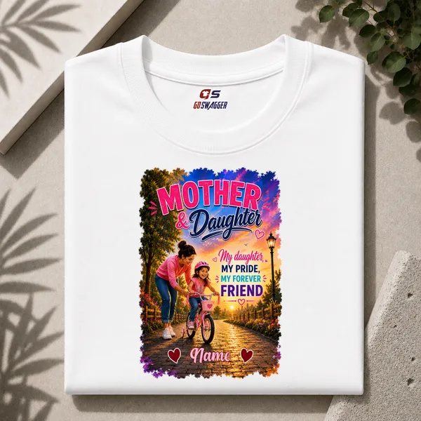 Customised__My_Daughter_My_Pride_Mother_And_Daughter_Premium_Cotton_T_Shirt_White