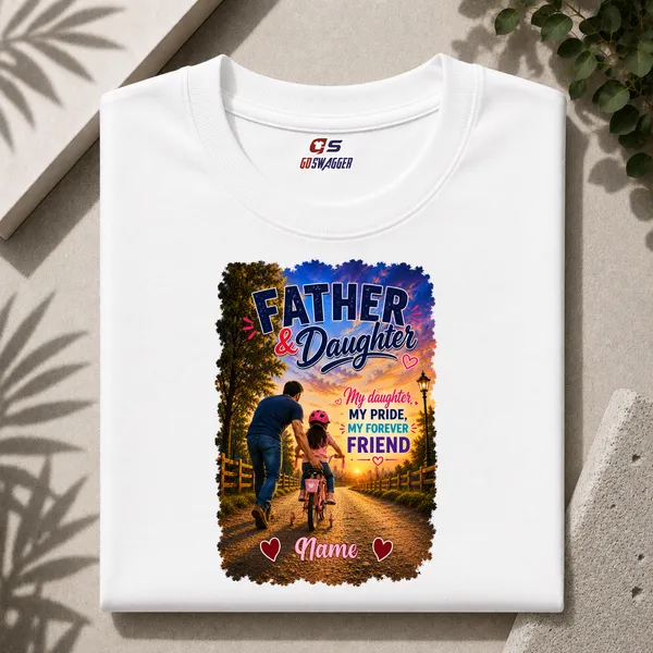 Customised__My_Daughter_My_Pride_Fatherand_Daughter_Premium_Cotton_T_Shirt_White
