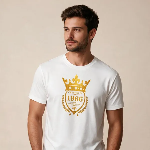 Customised_Crafted_In_1966_Refined_By_Time_Premium_Cotton_T_Shirt_White