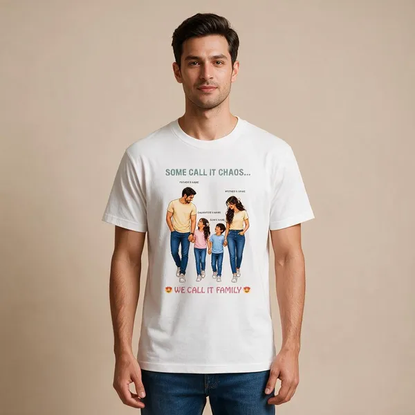 Customised__We_Call_It_Family_Father_Mother_And_2_Kids_Premium_Cotton_T_Shirt_White