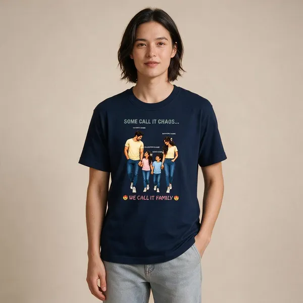 Customised__We_Call_It_Family_Father_Mother_And_2_Kids_Premium_Cotton_T_Shirt_Navy