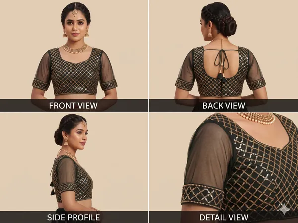 Black_Net_Blouse_For_Women