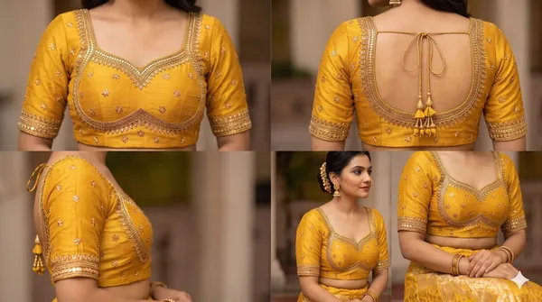 Mustard_Satin_Blouse_For_Women