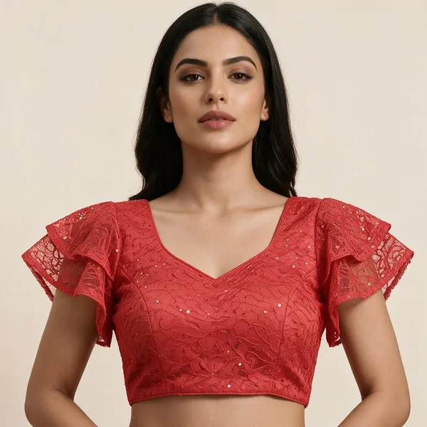 Red_Lace_Blouse_For_Women