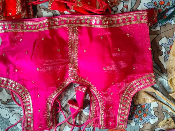 Pink_Embellished_Tie-Back_Blouse_for_Women