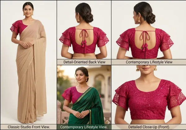 Pink_Net_Blouse_For_Women