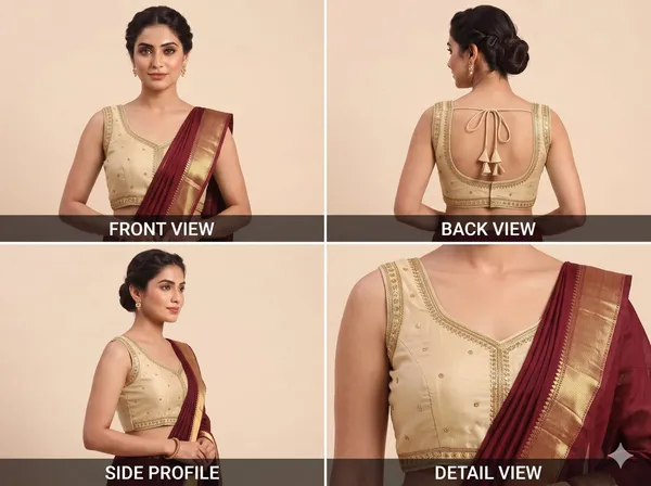 Beige_Satin_Sleeveless_Blouse_For_Women
