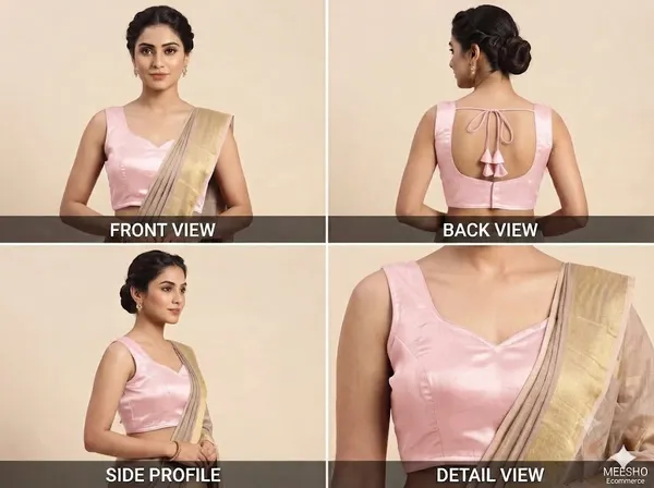 Pink_Satin_Blouse_For_Women