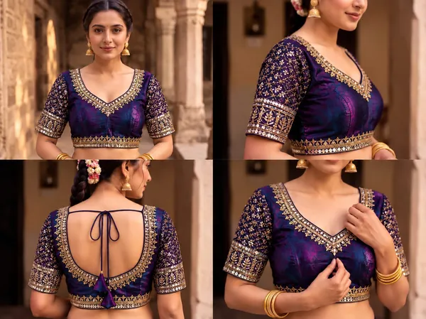 Purple_Satin_Blouse_For_Women