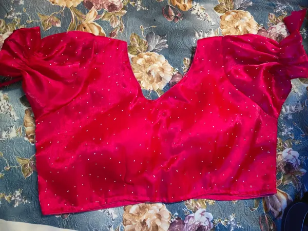 Pink_Satin_Embellished_Blouse_for_Women
