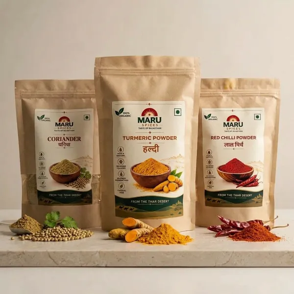 Maru_Spices_Organic_Turmeric,_Red_Chilli_&_Coriander_Powder_Combo_-_Pack_of_3