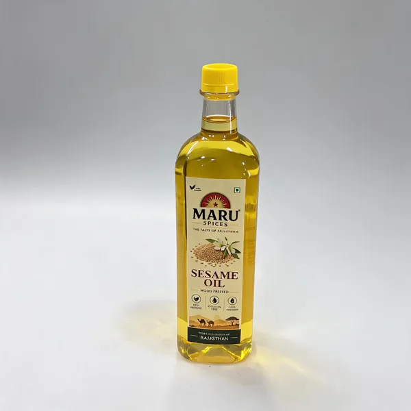 Maru_Spices_Wood_Pressed_Sesame_Oil