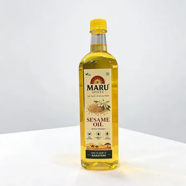 Maru_Spices_Wood_Pressed_Sesame_Oil