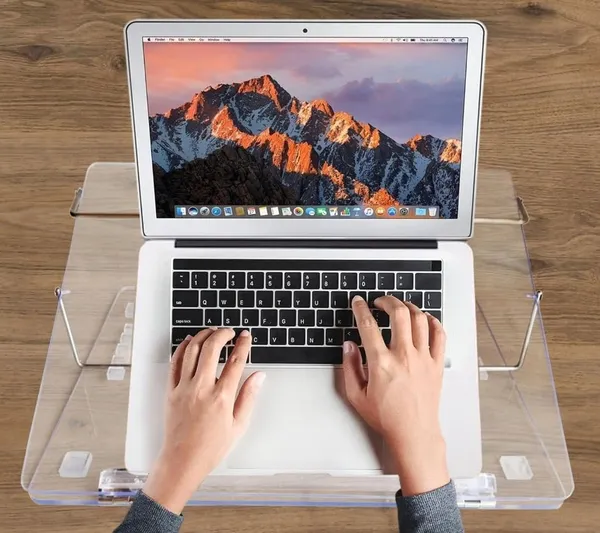 Acrylic_Adjustable_Height_Writing_Desk