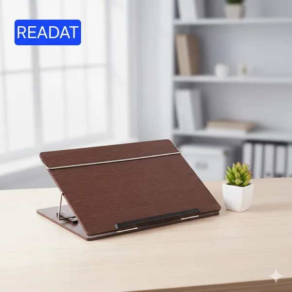 Wooden_Laptop_Stand_Desk_Organizer_For_Writing_Sketching_Stand_Table_Top_Reading_Stand_Wooden_Desk_Organizer_Brown_16X12_Inches