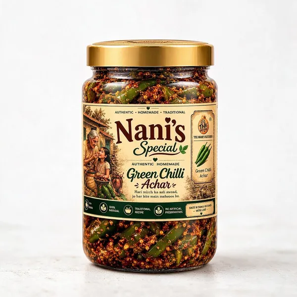 Nani'S_Special_Green_Chilli_Achar