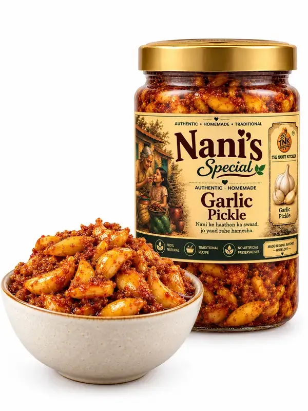 Nani'S_Special_Sweet_Lime,_Garlic_,Moringa_And_Mushroom_Pickle_Pack_of_4