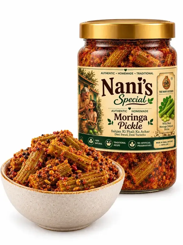 Nani'S_Special_Sweet_Lime,_Garlic_,Moringa_And_Mushroom_Pickle_Pack_of_4