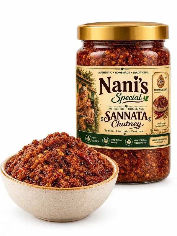 Nani'S_Special_Gobhi_Gajar_Shalgam_Achar,_Sannata_Chutney,_Mango_Gutli_Pickle_And_Karela_Pickle_Pack_of_4