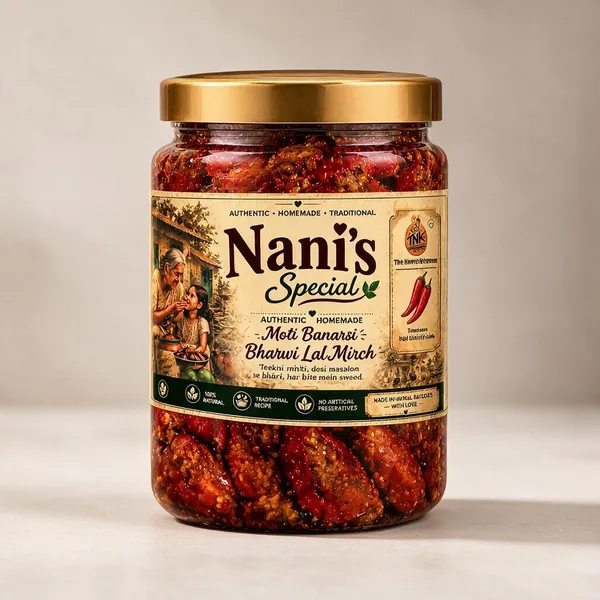 Nani'S_Special_Moti_Banarsi_Bharwi_Lal_Mirch_Pickle