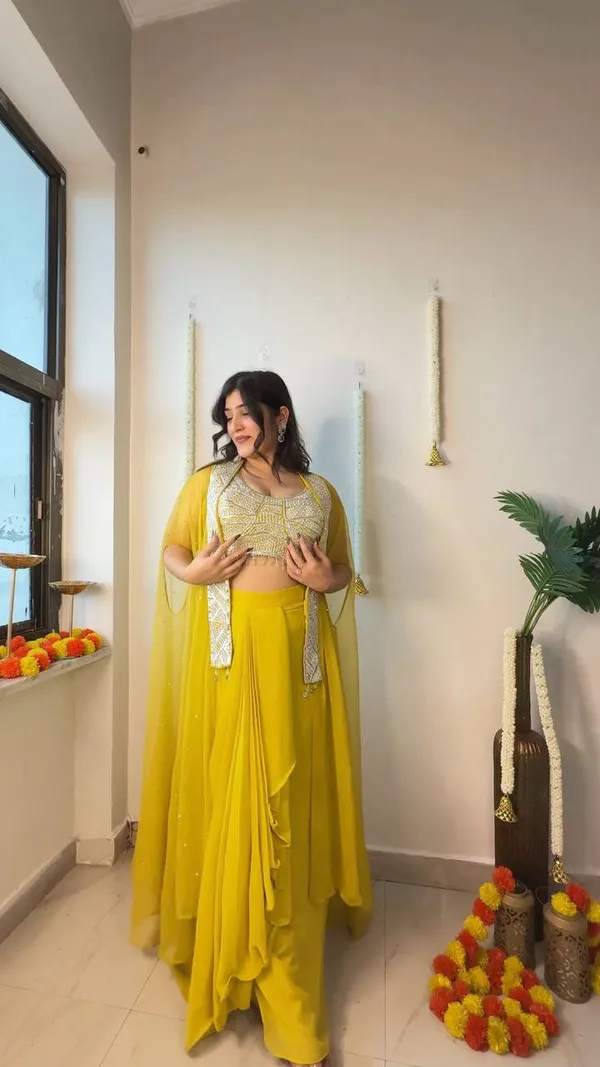 Yellow_Embroidered_Lehenga_Choli_Set_for_Women