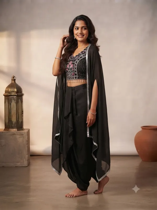 Black_Embroidered_Lehenga_Choli_Set_for_Women