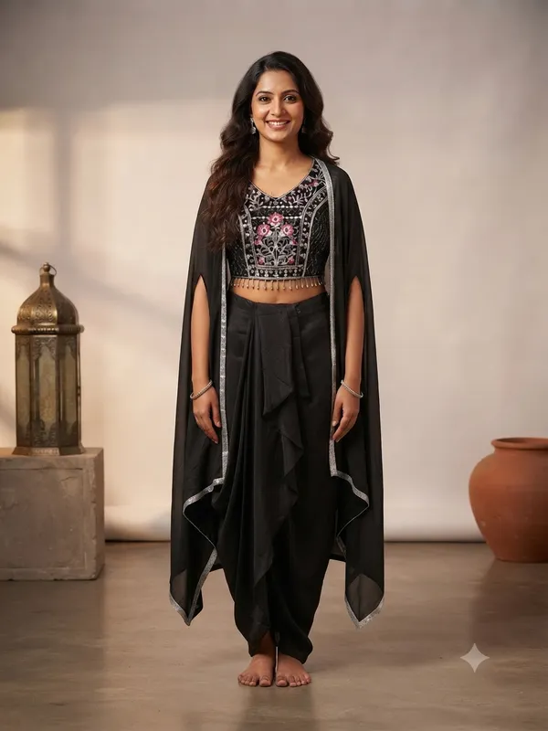 Black_Embroidered_Lehenga_Choli_Set_for_Women