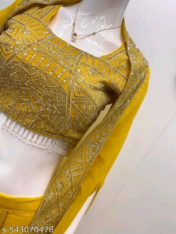 Yellow_Embroidered_Lehenga_Choli_Set_for_Women