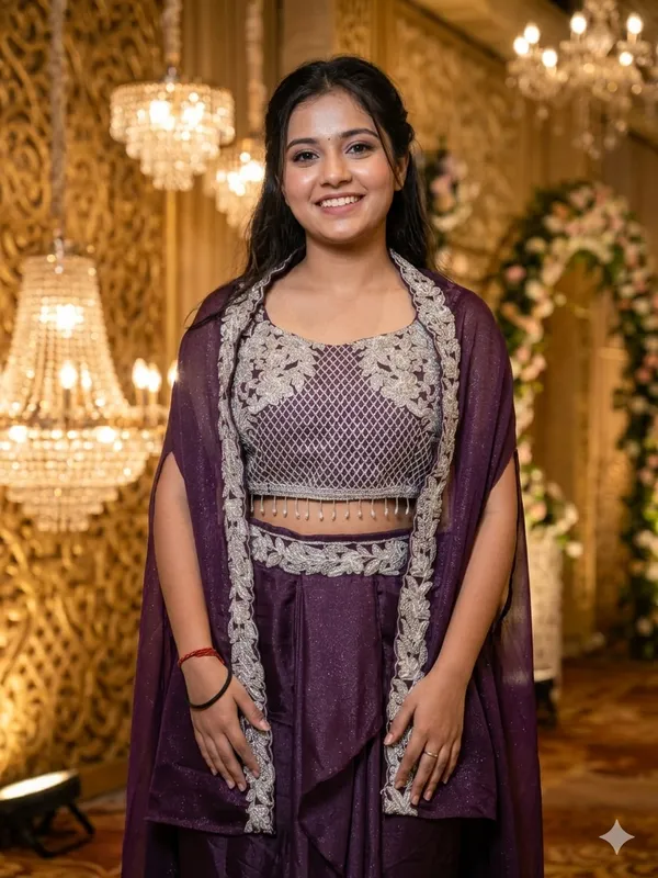 Purple_Embellished_Lehenga_Choli_Set_for_Women