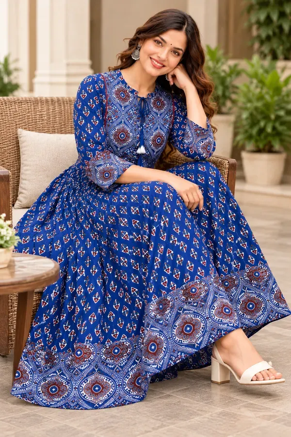 Women_Premium_Traditional_Printed_Rayon_Blue_Anarkali_Kurti_Gown