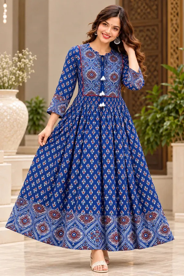 Women_Premium_Traditional_Printed_Rayon_Blue_Anarkali_Kurti_Gown