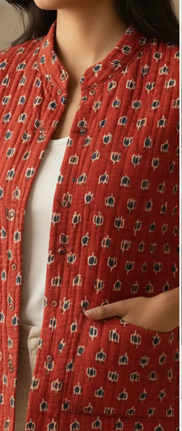 Women_Trendy_Flower_Printed_Cotton_Maroon_Jackets