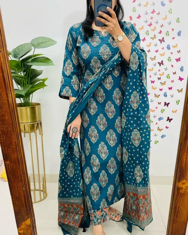 Women_Jaipuri_Straight_Embriodered_And_Floral_Printed_Worked_Cotton_Rama_Bl_More