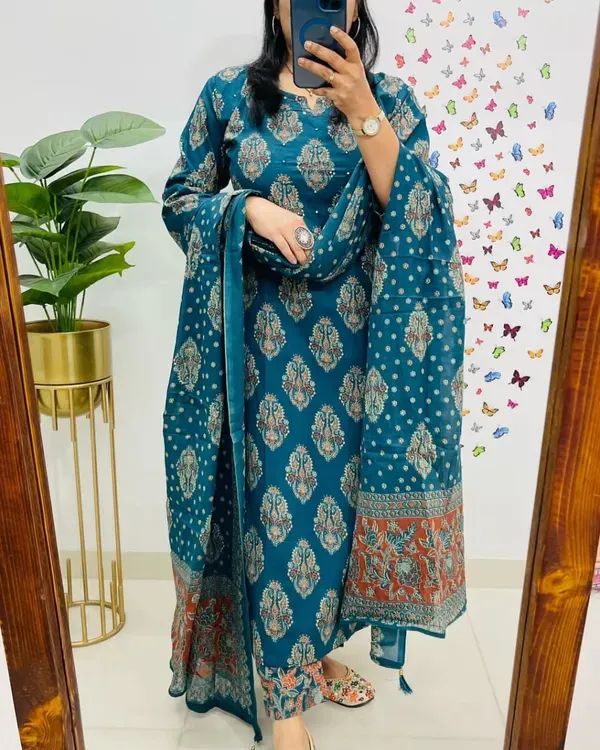 Women_Jaipuri_Straight_Embriodered_And_Floral_Printed_Worked_Cotton_Rama_Bl_More