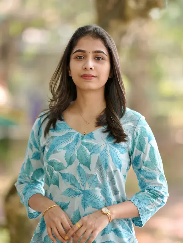Women_Casual_Trendy_Crosia_Lace_Worked_And_Leaf_Printed_Cotton_Blue_Kurta_W_More