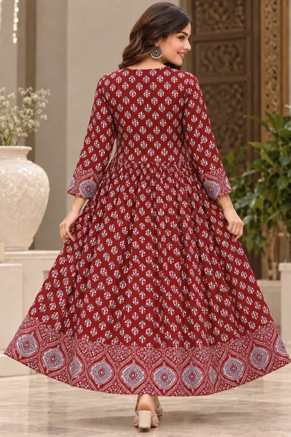 Women_Premium_Traditional_Printed_Rayon_Maroon_Anarkali_Kurti_Gown