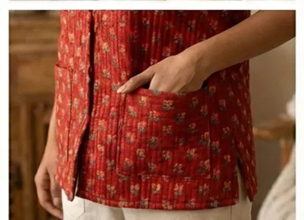 Women_Trendy_Flower_Printed_Cotton_Maroon_Jackets